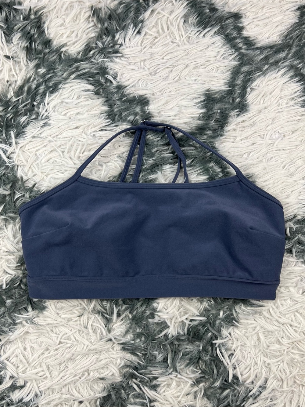 Abercrombie & Fitch Women’s Blue Sports Bra Size Medium